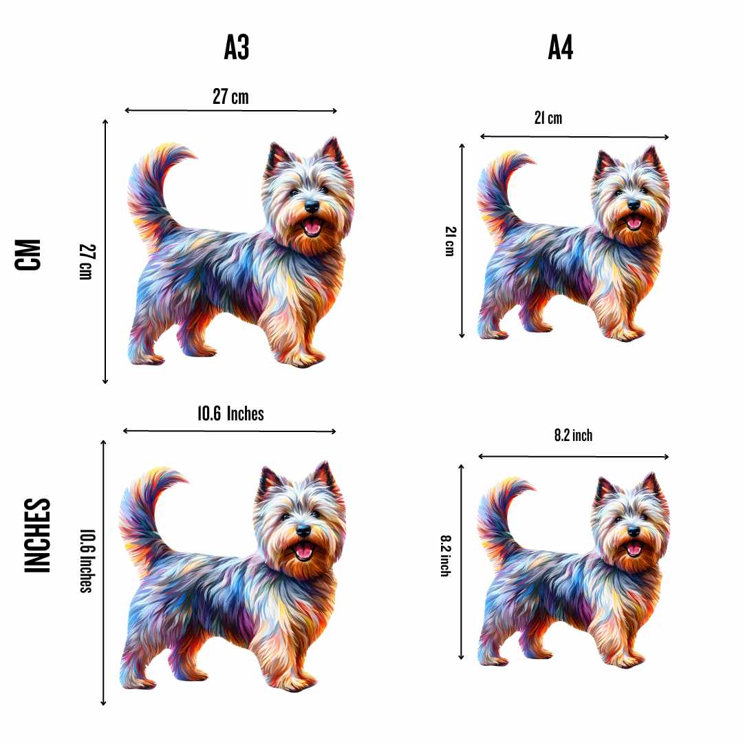 Cairn Terrier Dog - Jigsaw Puzzle - Image 2