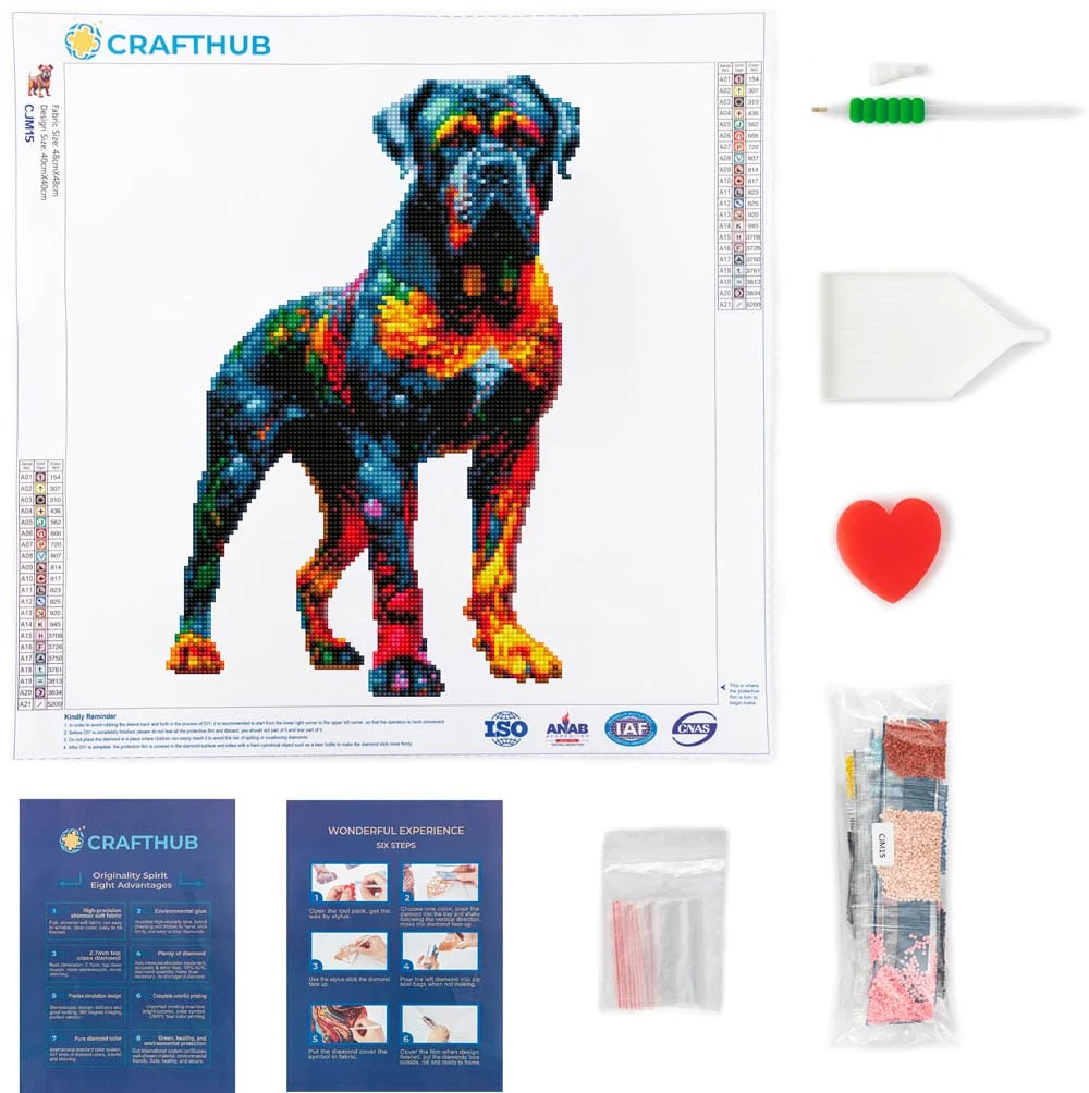 Cane Corso Dog - Diamond Painting Kit - Image 3