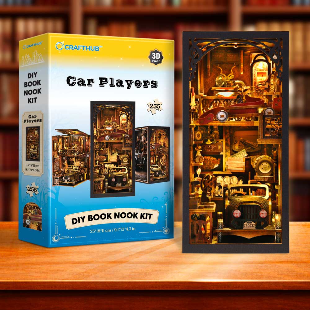 Car Players - DIY Book Nook Kit - Image 3
