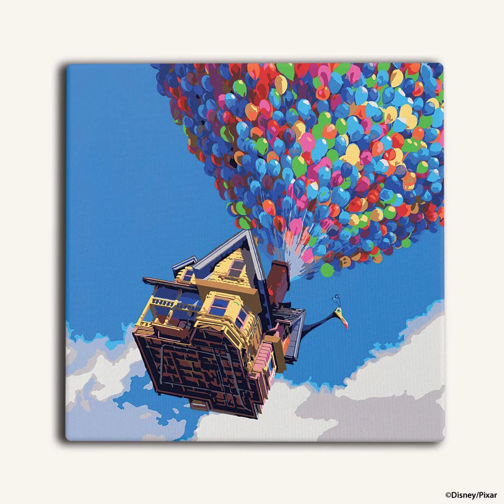 Carl's House - Framed Paint By Numbers Kit