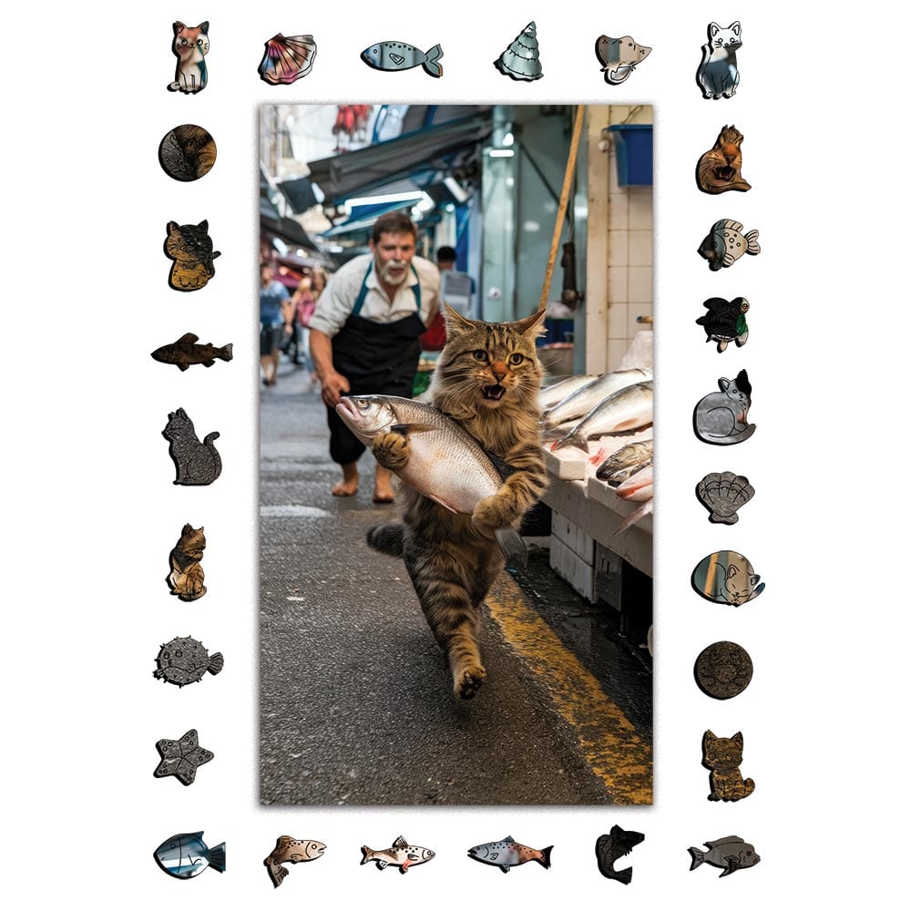 Cat Escape - Jigsaw Puzzle - Image 3