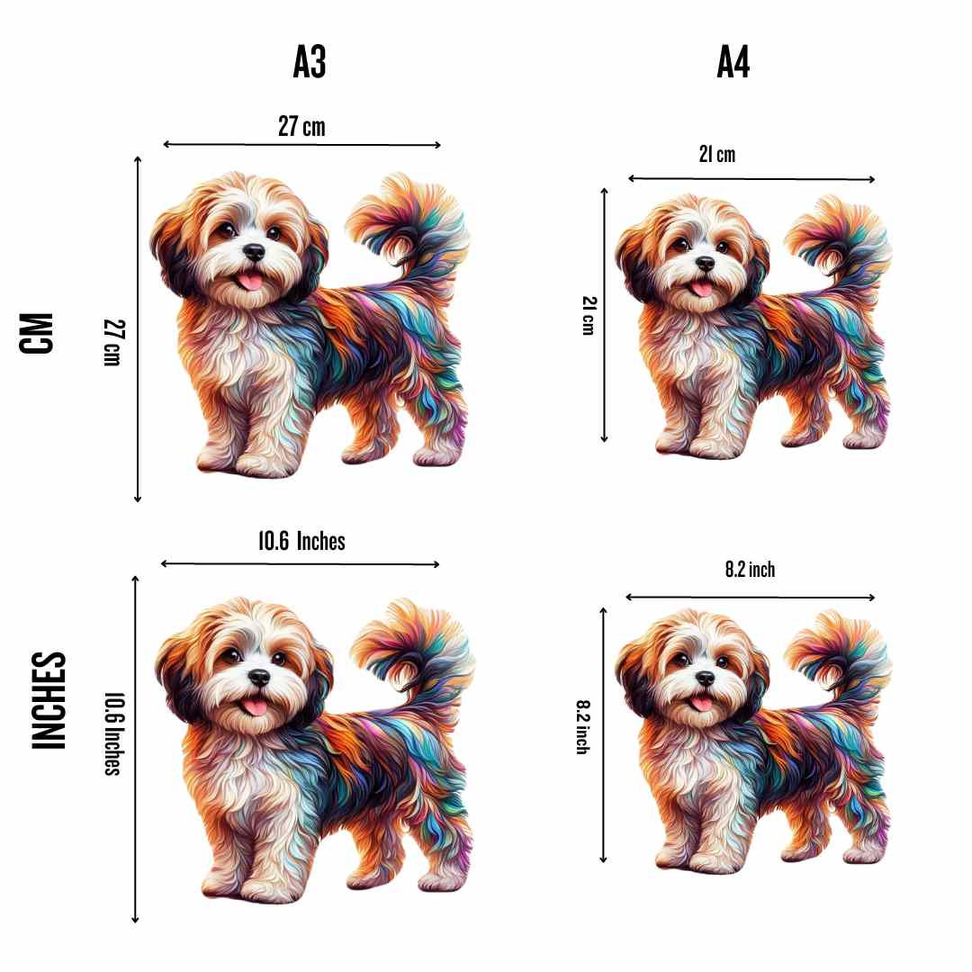 Cavachon Dog - Jigsaw Puzzle - Image 2