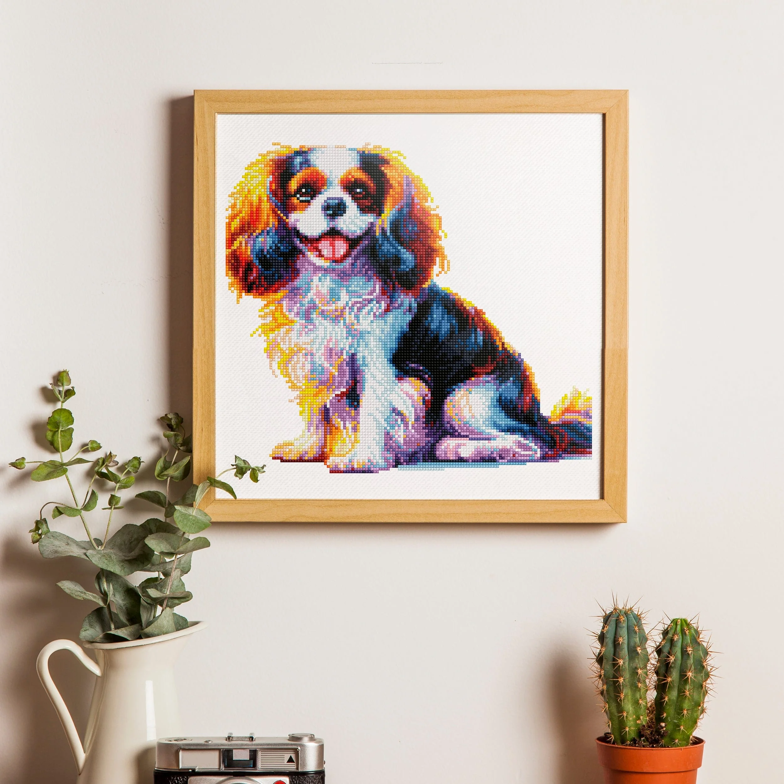 Cavalier King Charles Spaniel Dog - Diamond Painting Kit - Image 2