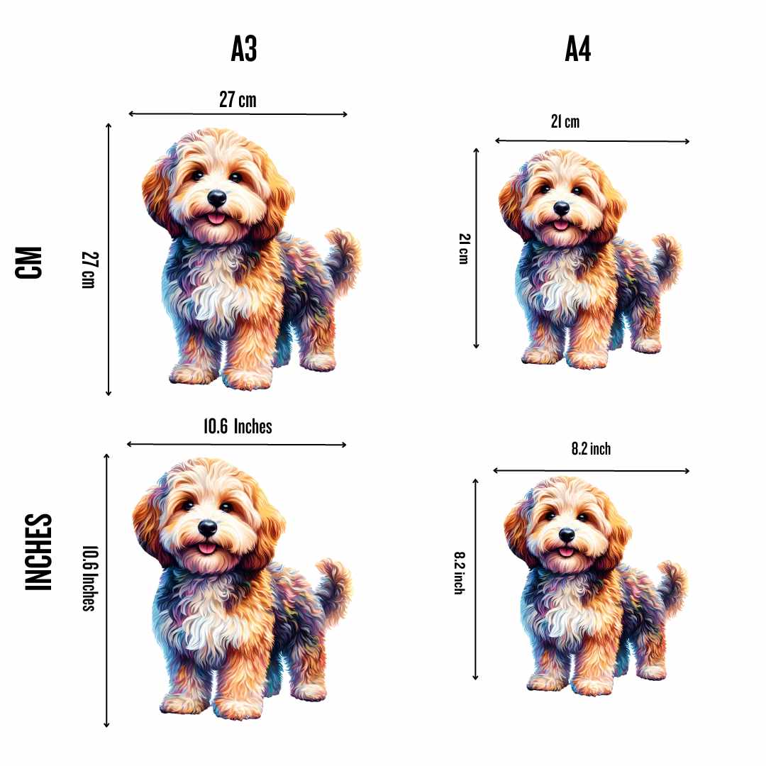 Cavoodle Dog - Jigsaw Puzzle - Image 2