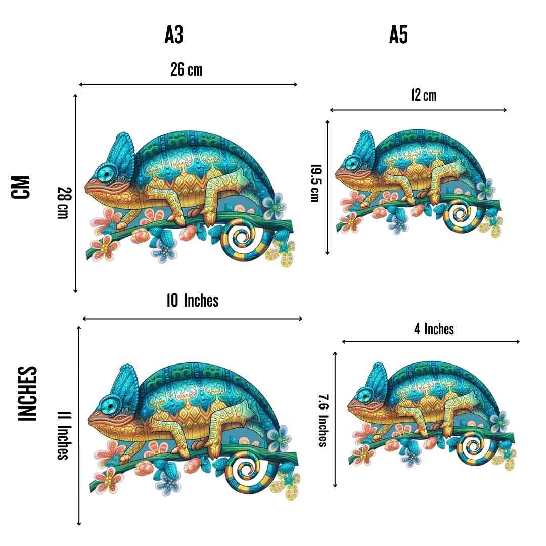 Chameleon - Jigsaw Puzzle - Image 3
