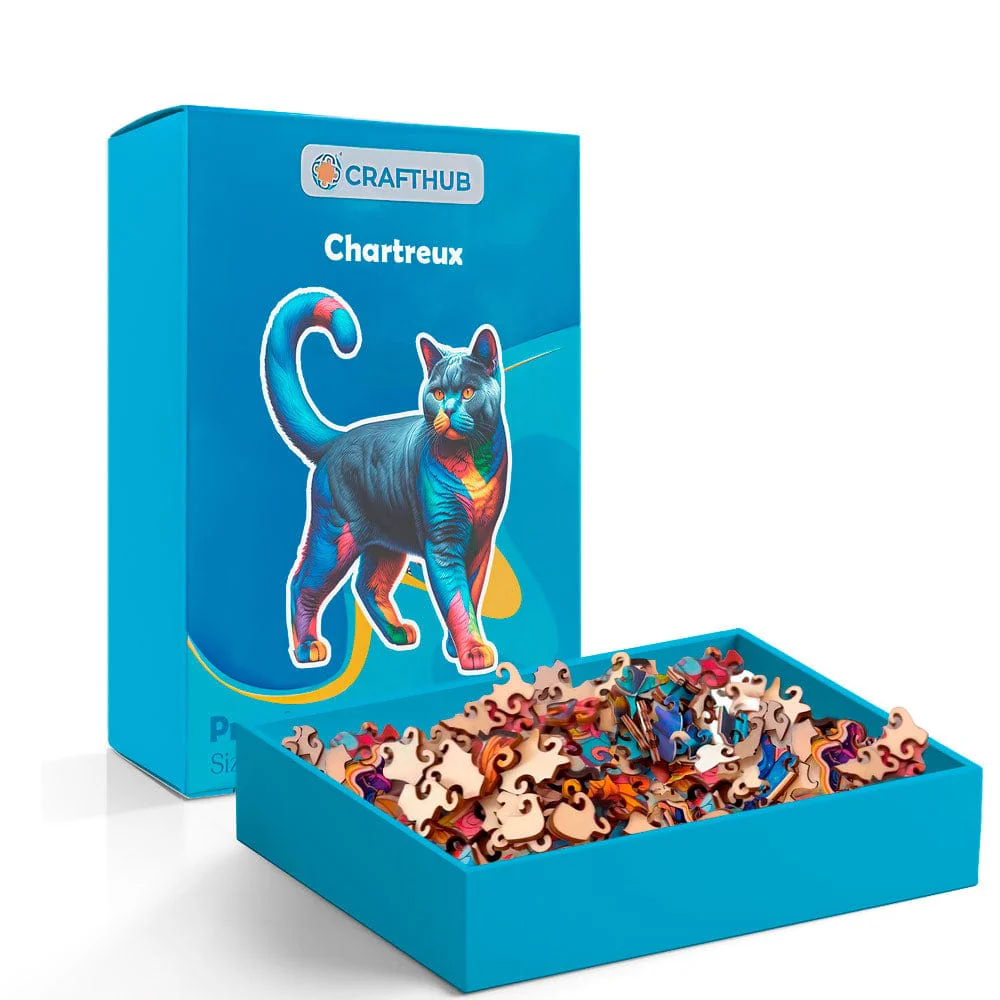 Chartreux Cat - Jigsaw Puzzle - Image 4