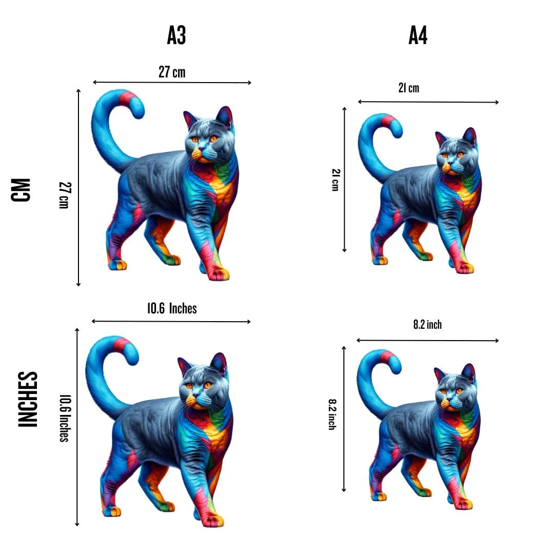 Chartreux Cat - Jigsaw Puzzle - Image 5