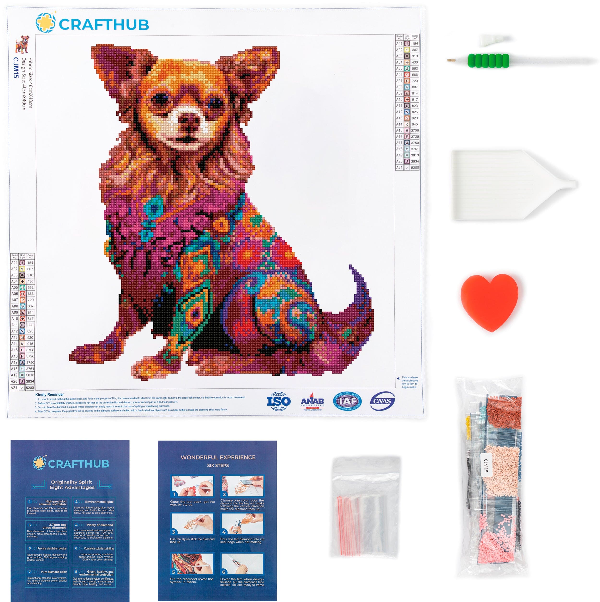 Chihuahua Dog - Diamond Painting Kit - Image 3
