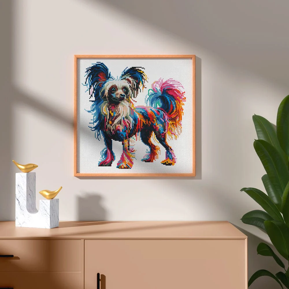 Chinese Crested Dog - Diamond Painting Kit - Image 2