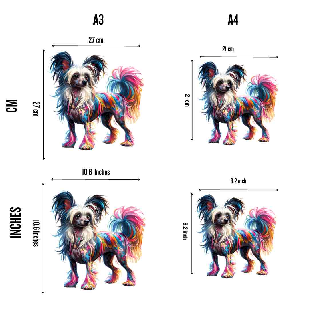 Chinese Crested Dog - Jigsaw Puzzle - Image 2