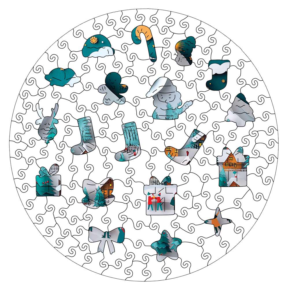 Christmas Cheerful - Jigsaw Puzzle - Image 3