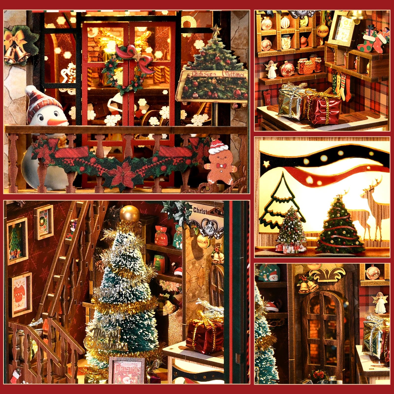 Christmas Shop - DIY Book Nook Kit - Image 3