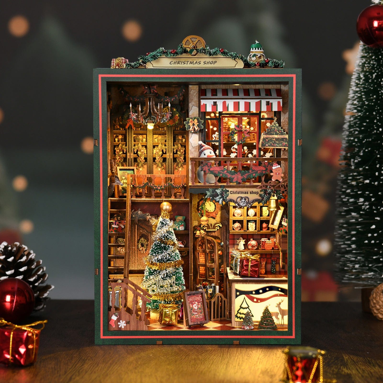 Christmas Shop - DIY Book Nook Kit - Image 5