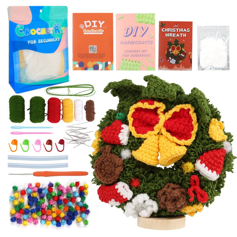 Christmas Wreath - Crochet Kit - Image 2