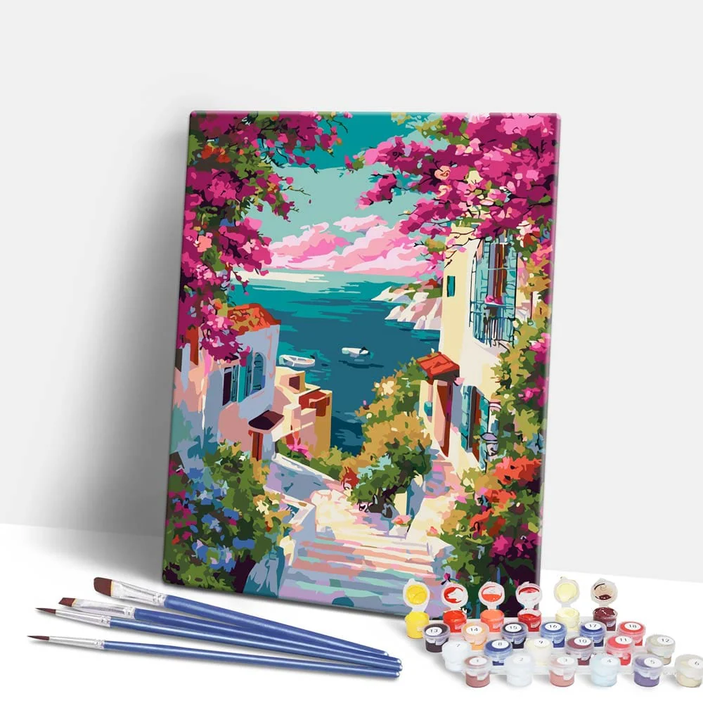 Coastal Charm - Paint By Numbers Kit - Image 2