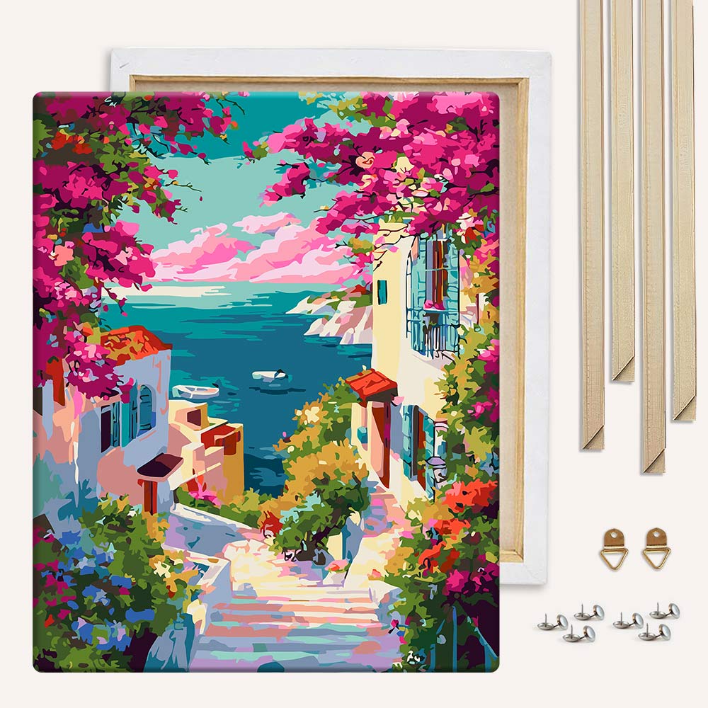 Coastal Charm - Paint By Numbers Kit - Image 3