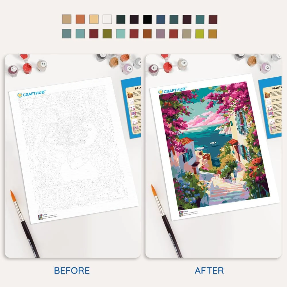 Coastal Charm - Paint By Numbers Kit - Image 4