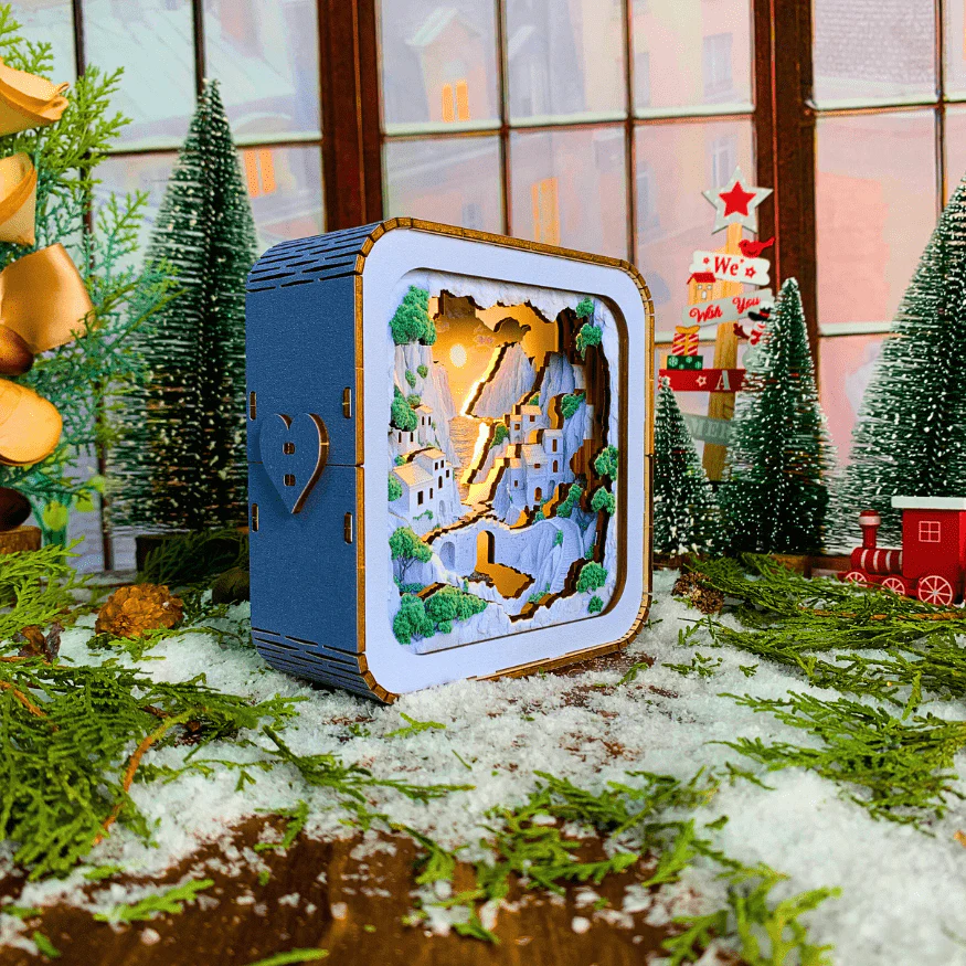 Coastal Sunset - 3D Puzzle Night Lamp - Image 3