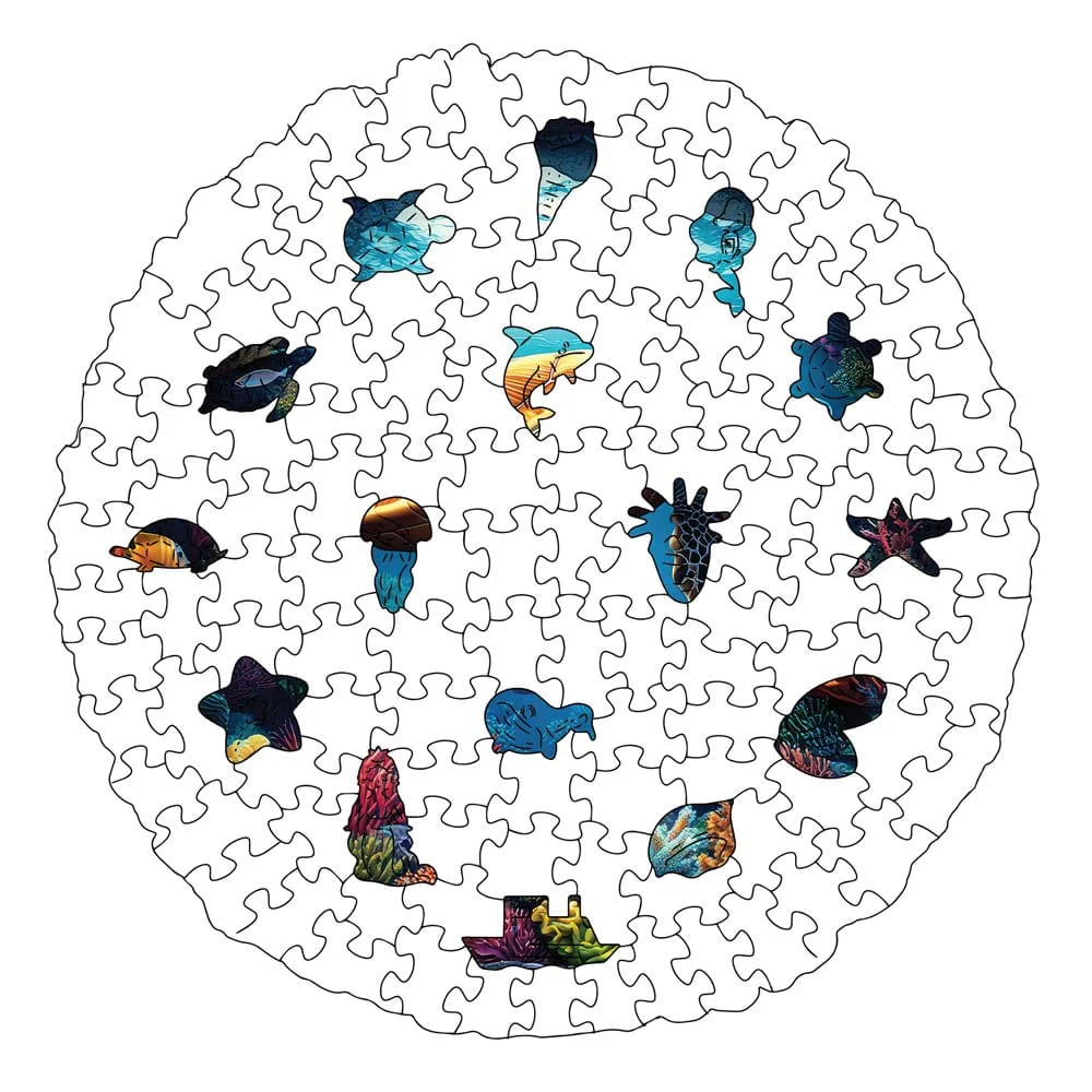 Coral Turtle - Jigsaw Puzzle - Image 2