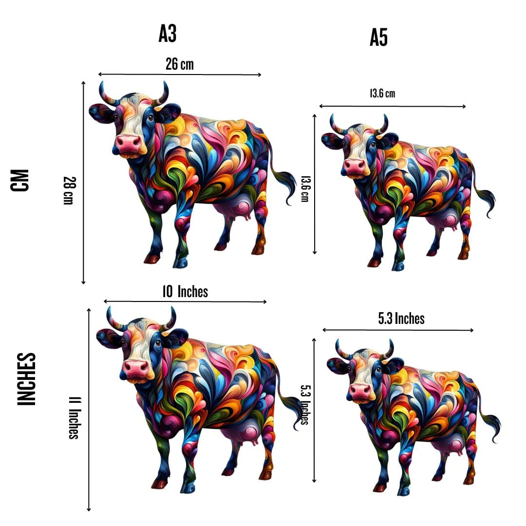 Cow - Jigsaw Puzzle - Image 2