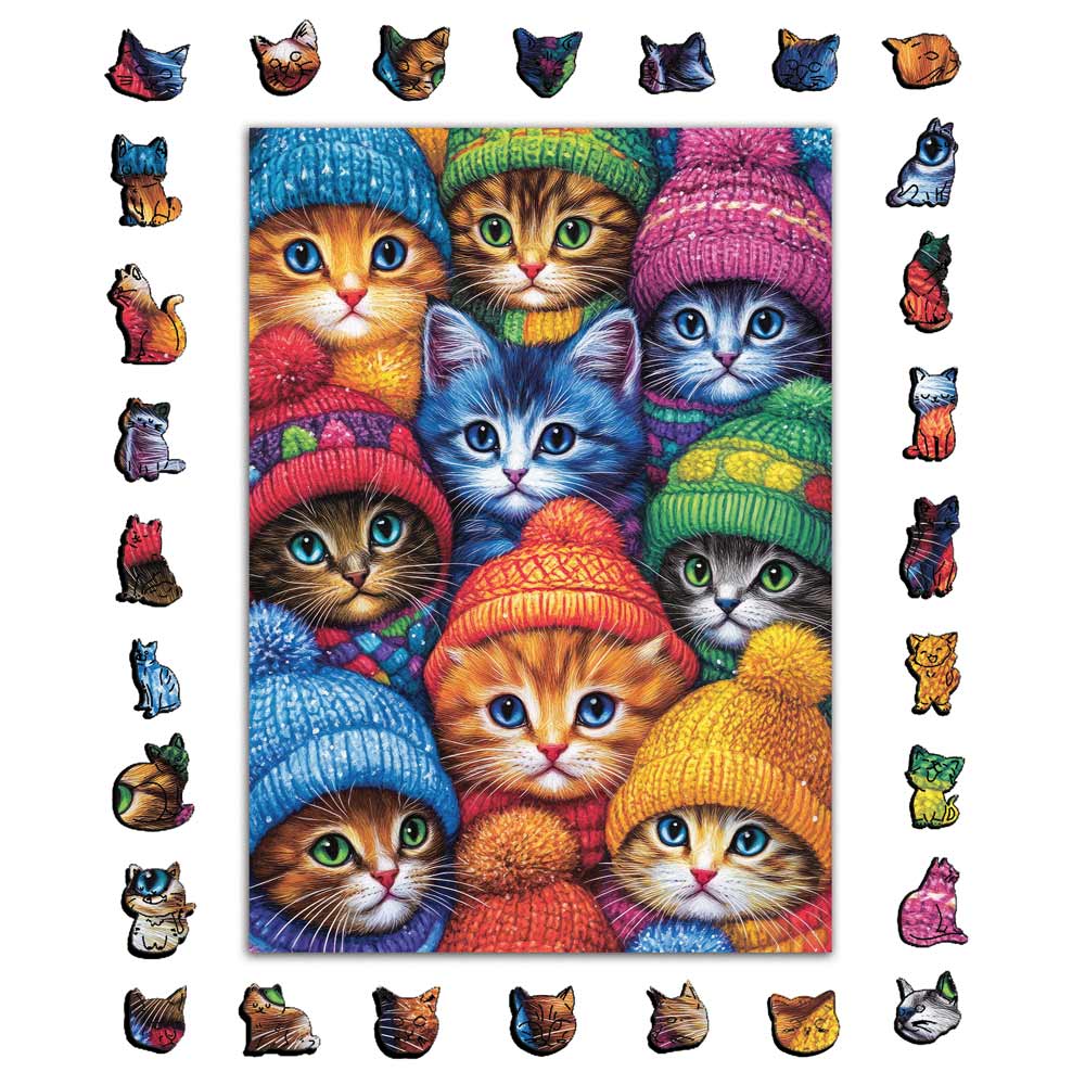 Cozy Kittens - Jigsaw Puzzle - Image 3