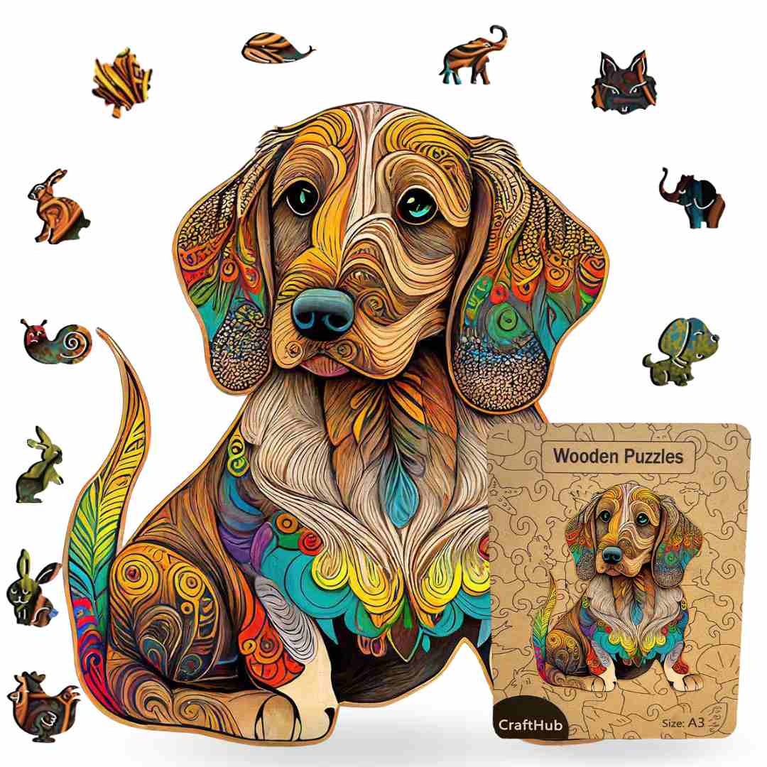 Dachshund / Sausage Dog - Jigsaw Puzzle - Image 4
