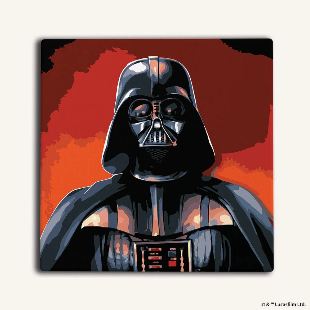 Darth Vader™ - Framed Paint By Numbers Kit
