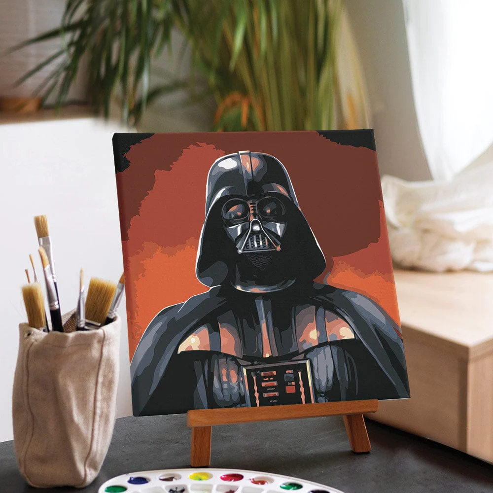 Darth Vader™ - Framed Paint By Numbers Kit - Image 2