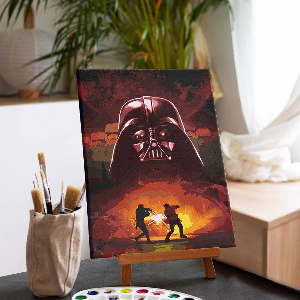 Darth Vader™ Rising - Paint By Numbers Kit - Image 2