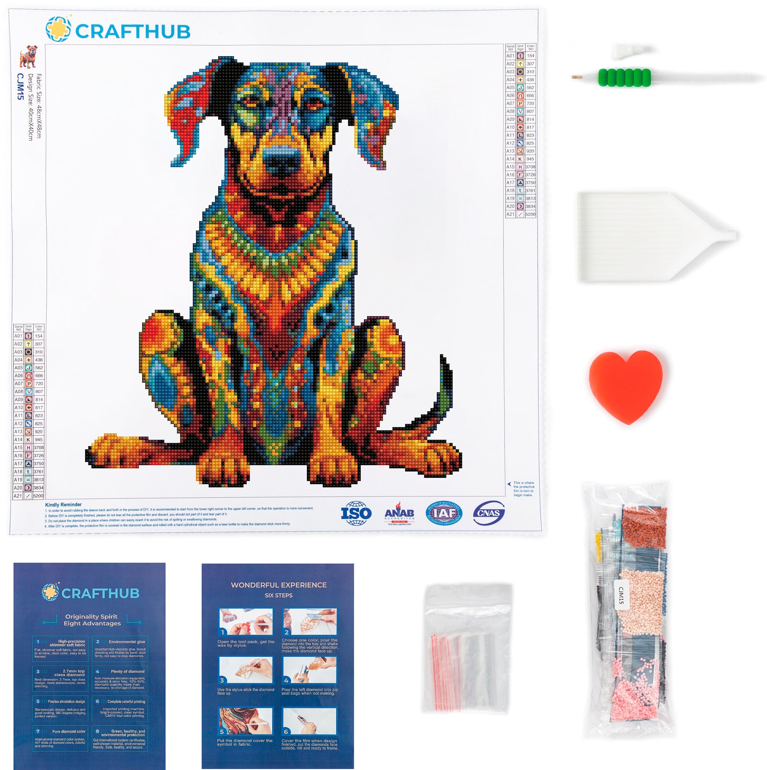 Doberman Pinscher Dog - Diamond Painting Kit - Image 3