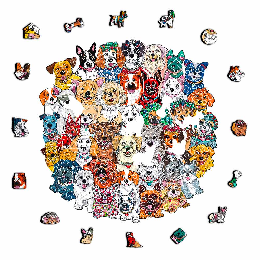 Dog Art - Jigsaw Puzzle - Image 2