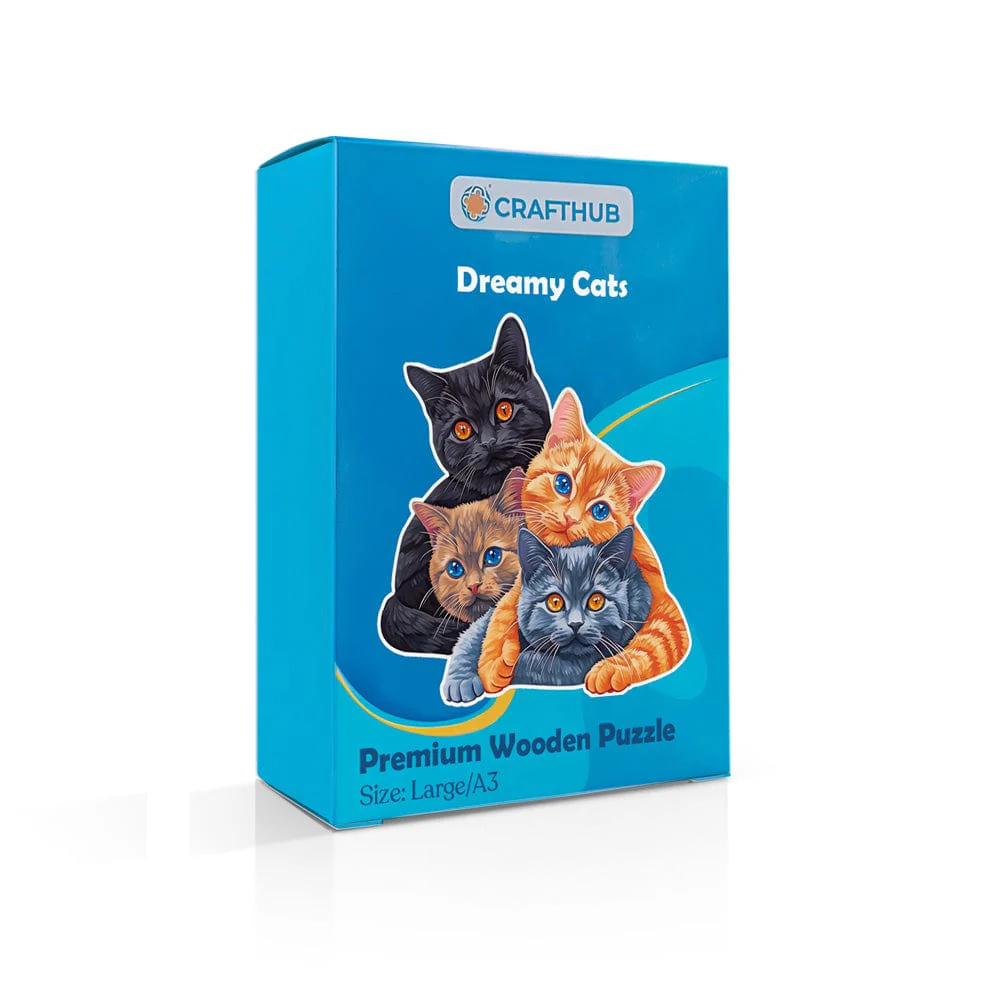 Dreamy Cats - Jigsaw Puzzle - Image 4