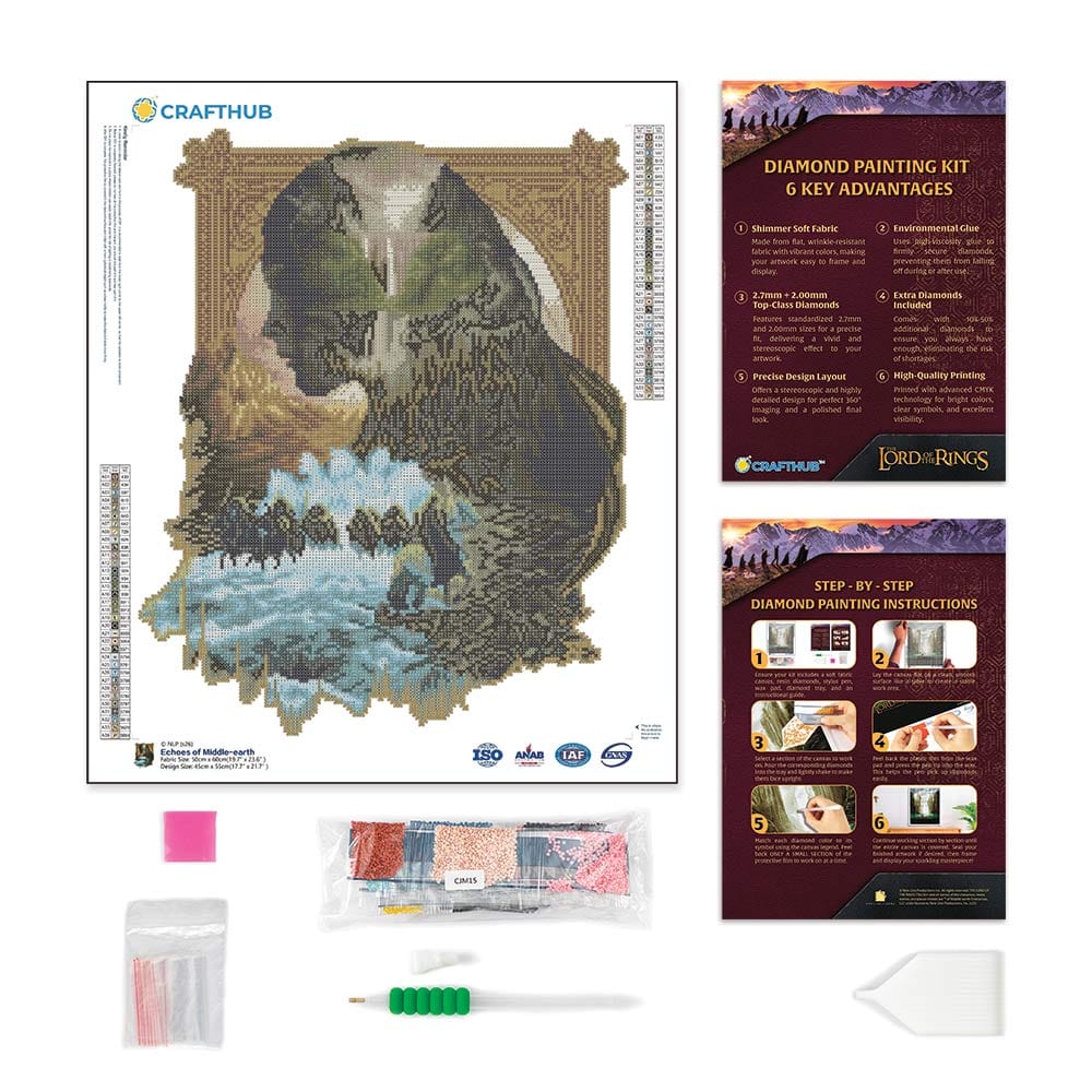 Echoes of Middle-earth - Diamond Painting Kit - Image 3