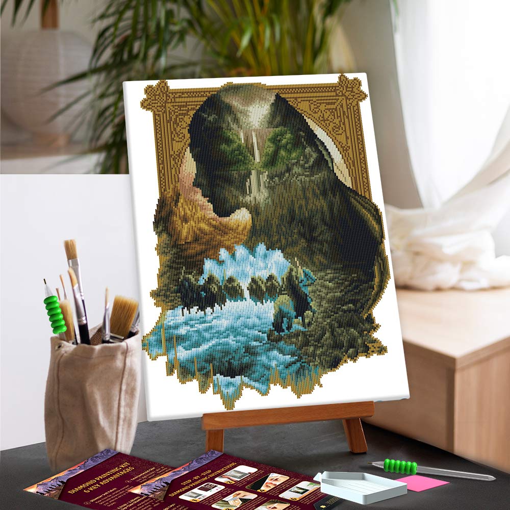 Echoes of Middle-earth - Diamond Painting Kit - Image 4