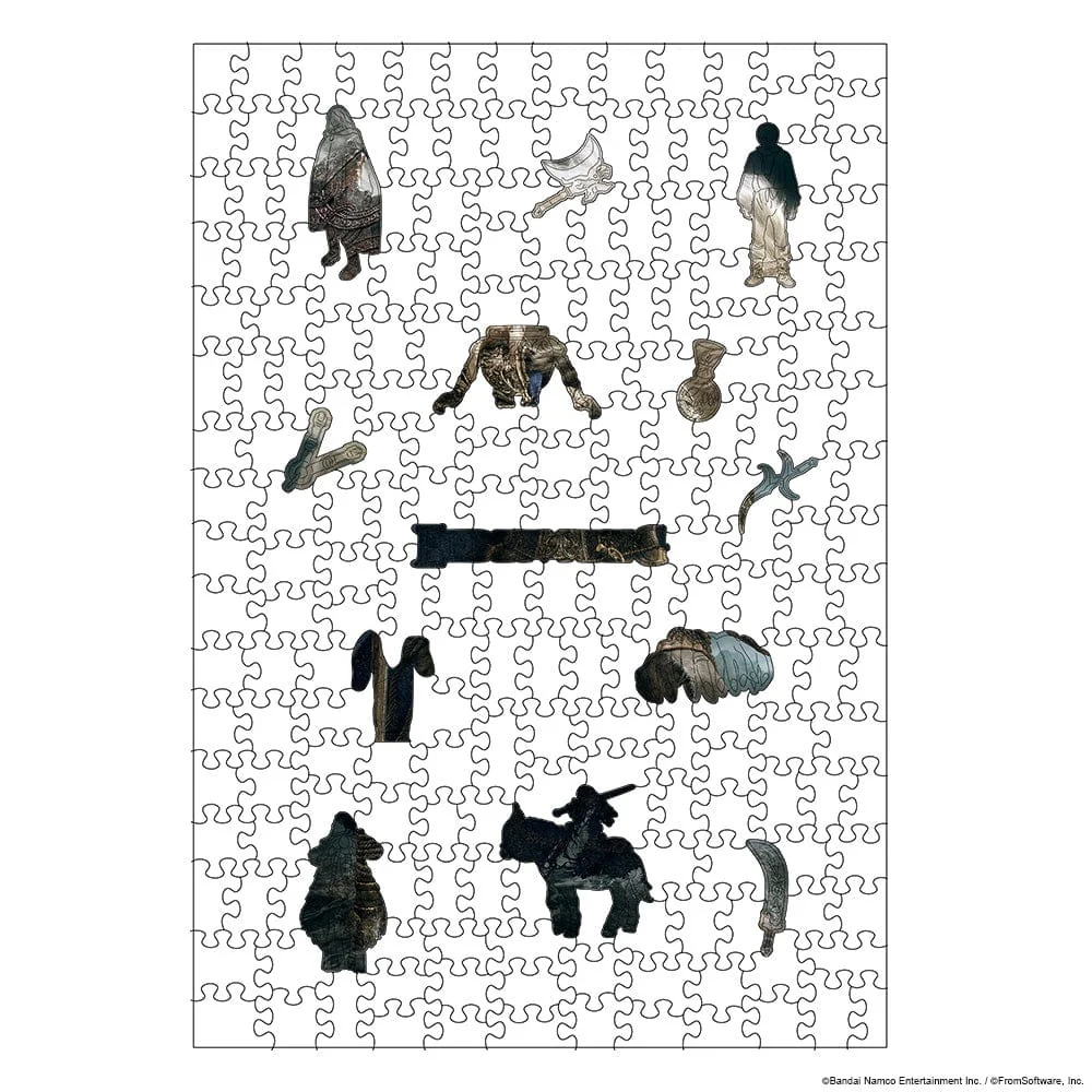 Elden Ring Godfrey - Wooden Jigsaw Puzzle - Image 2