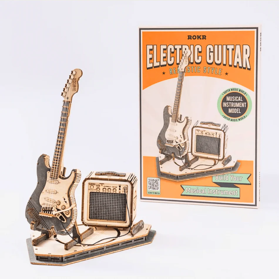Electric Guitar Model 3D Puzzle - Image 6