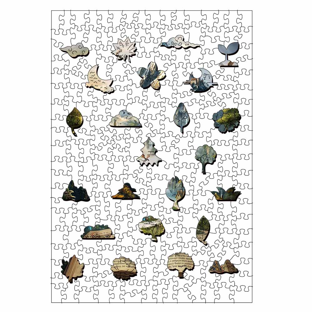 Endless Realm - Wooden Jigsaw Puzzle - Image 3