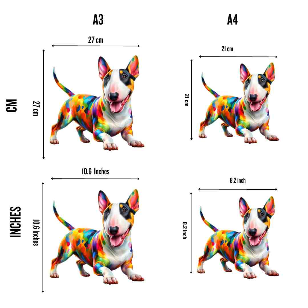 English Bull Terrier Dog - Jigsaw Puzzle - Image 2