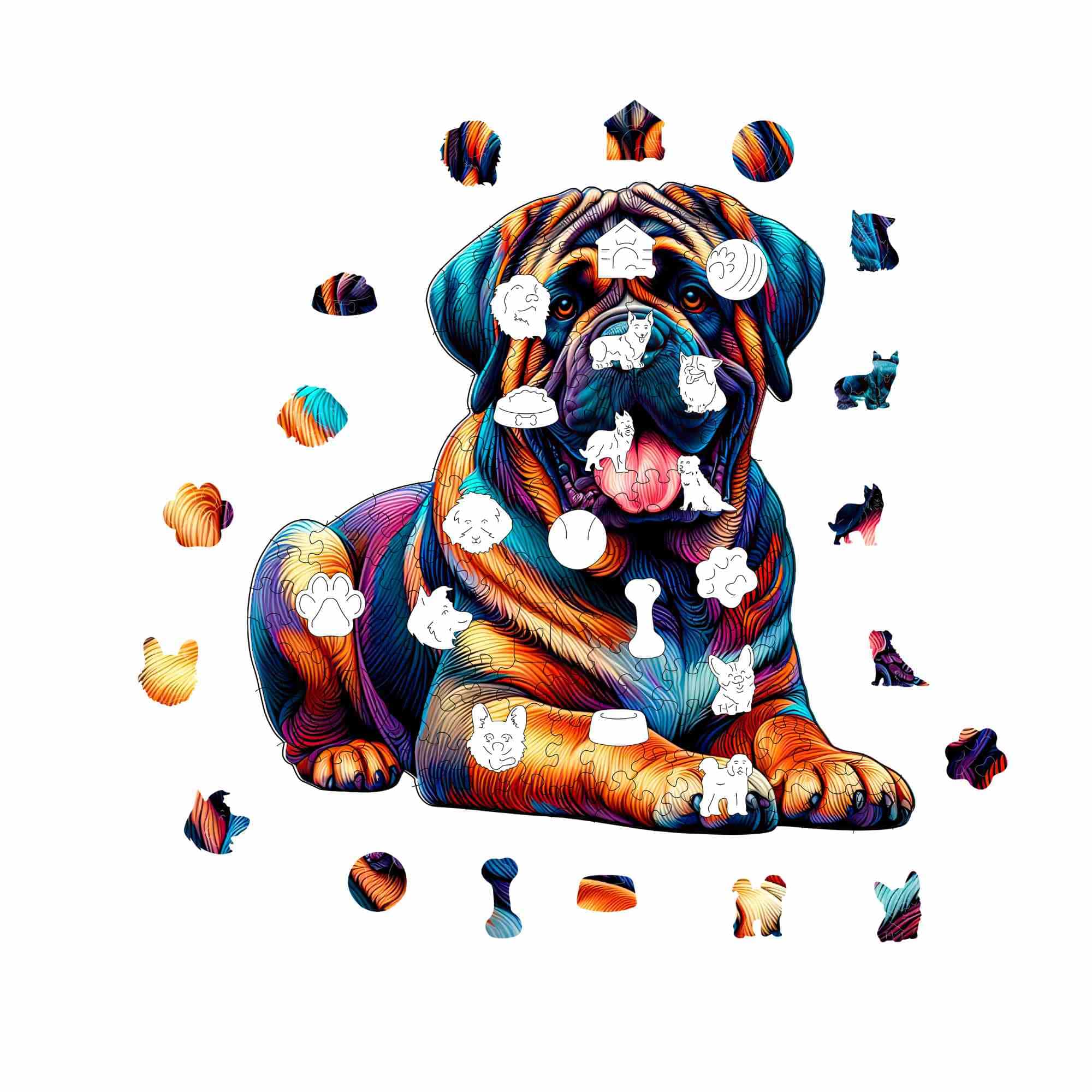 English Mastiff Dog - Jigsaw Puzzle - Image 3