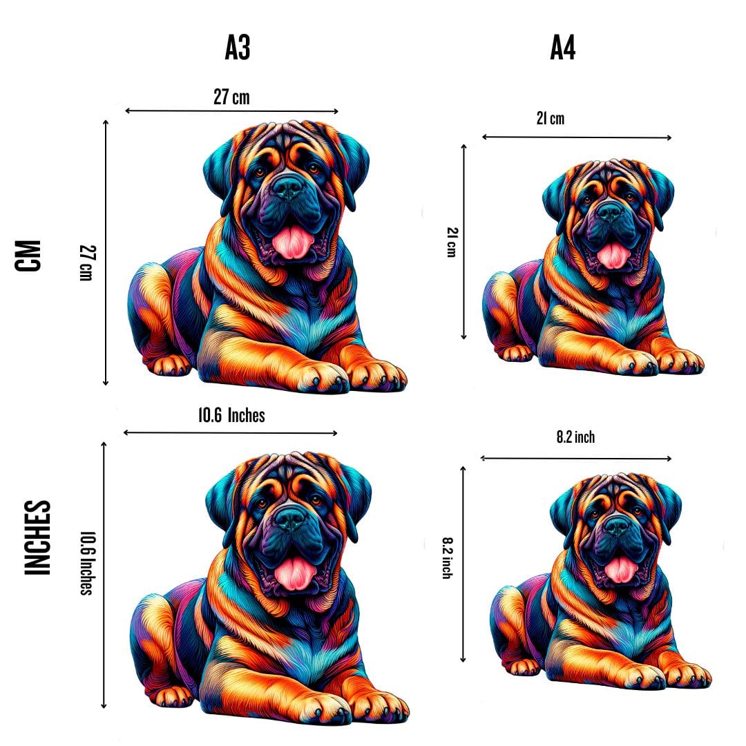 English Mastiff Dog - Jigsaw Puzzle - Image 4