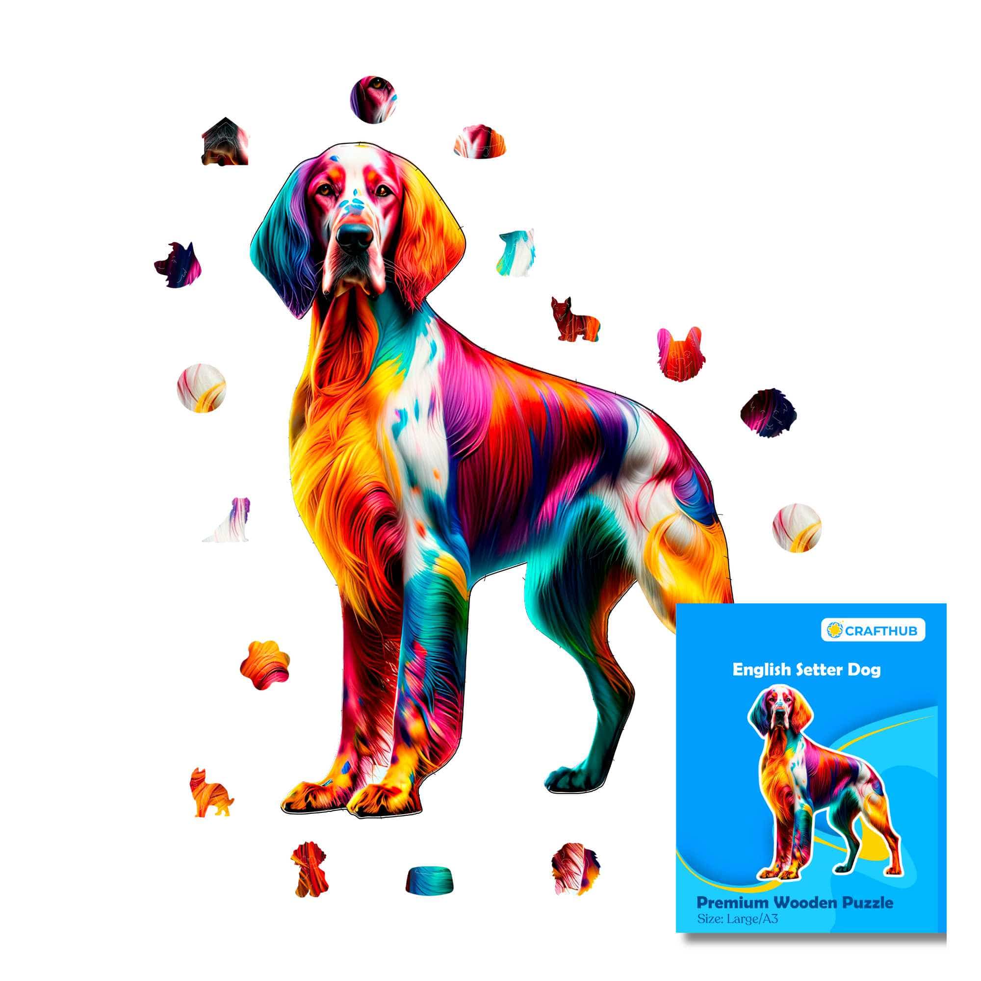 English Setter Dog - Jigsaw Puzzle - Image 2