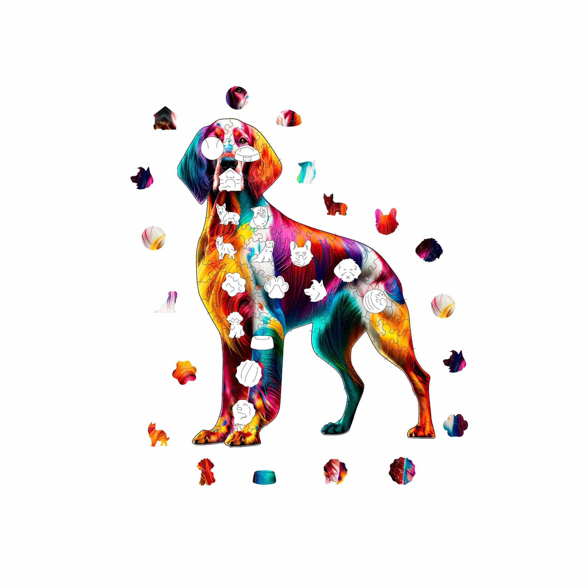 English Setter Dog - Jigsaw Puzzle - Image 3