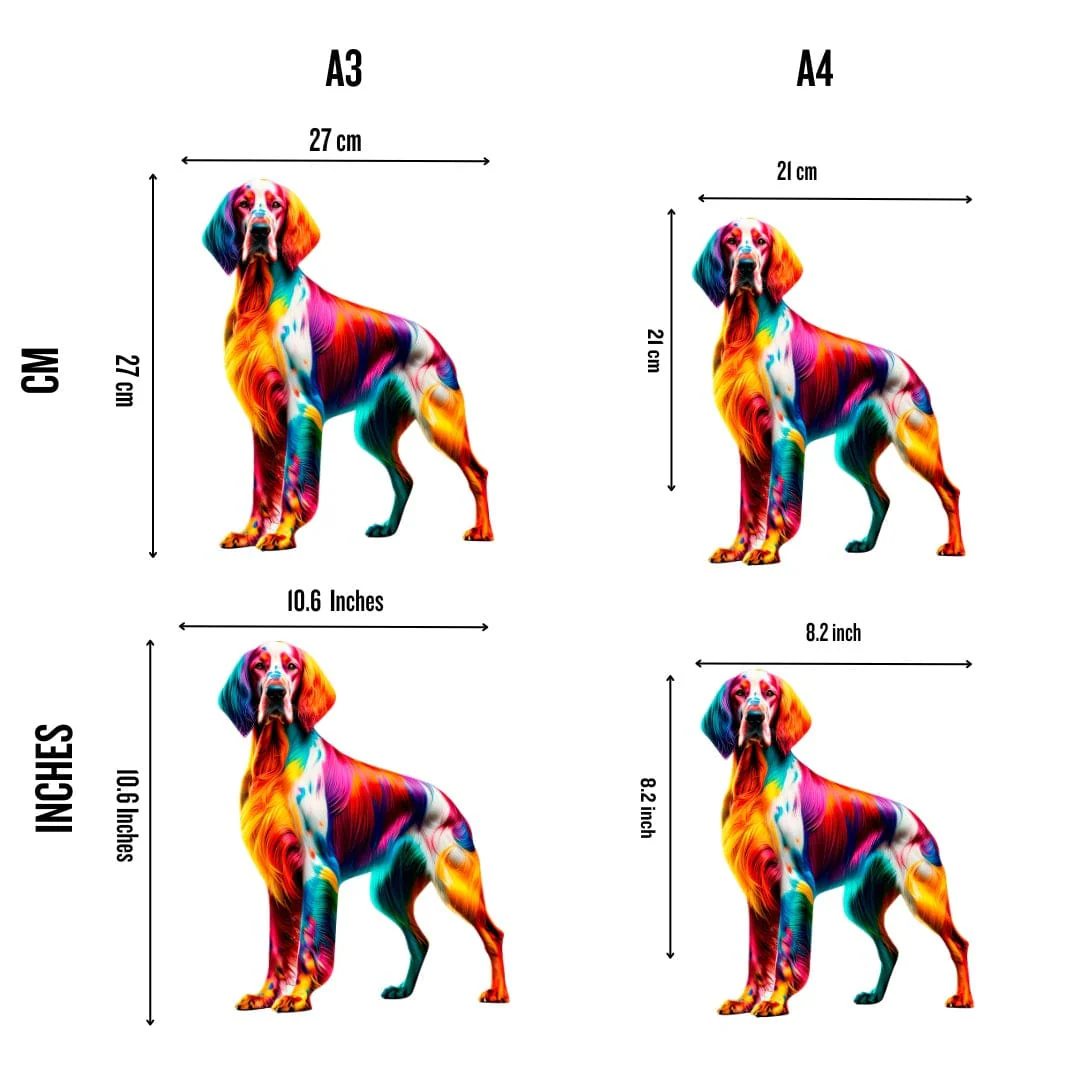 English Setter Dog - Jigsaw Puzzle - Image 4