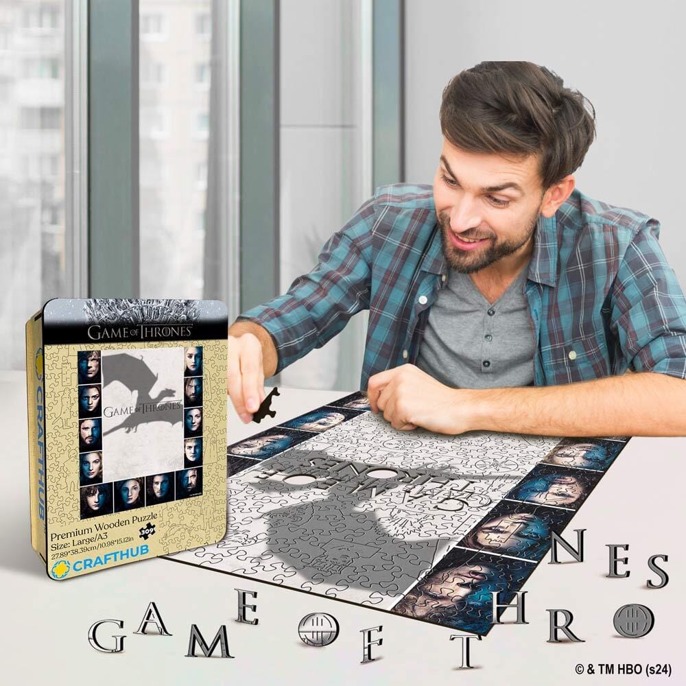 Faces of Westeros - Wooden Jigsaw Puzzle - Image 3