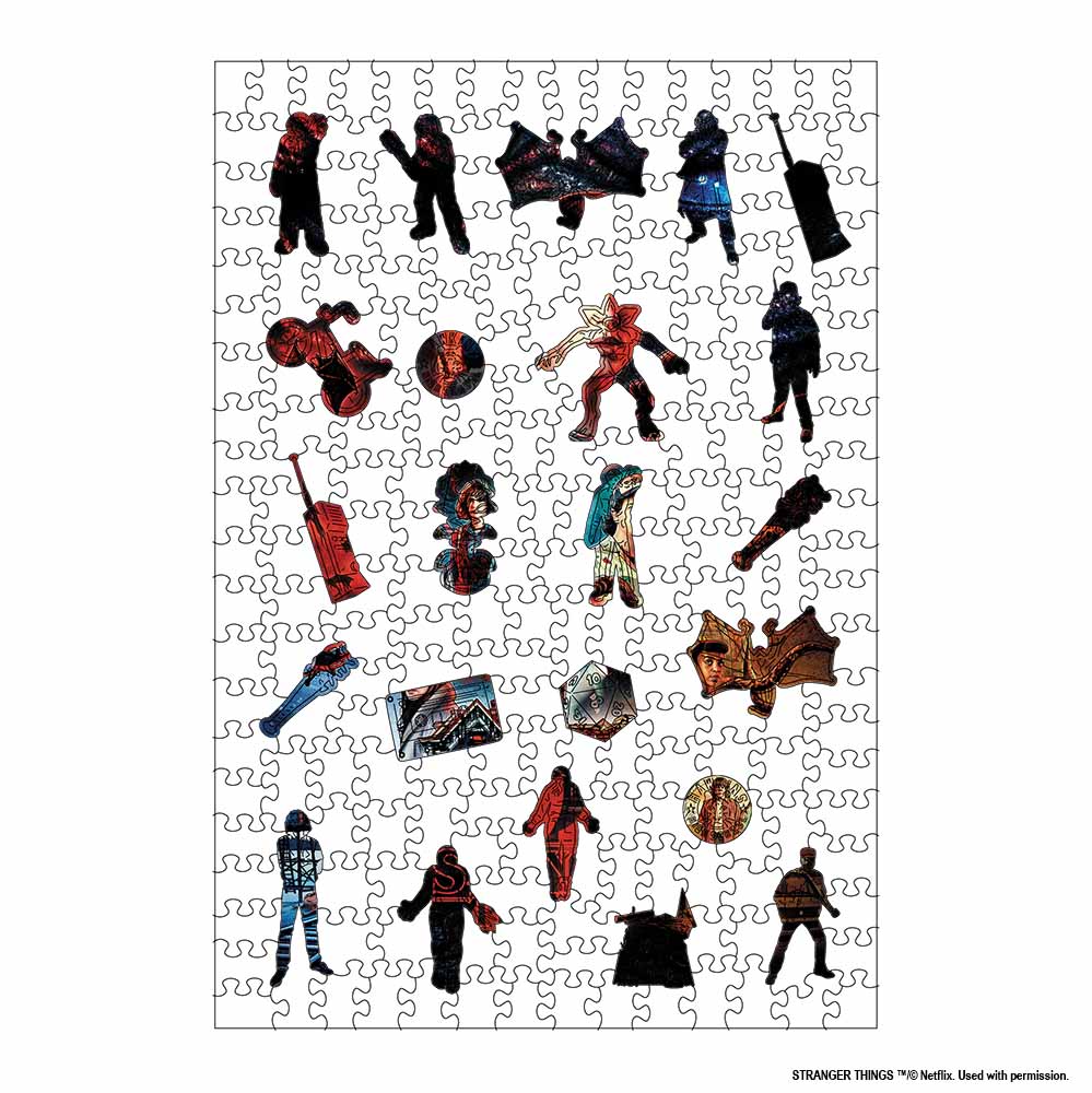 Fight for Hawkins - Wooden Jigsaw Puzzle - Image 2