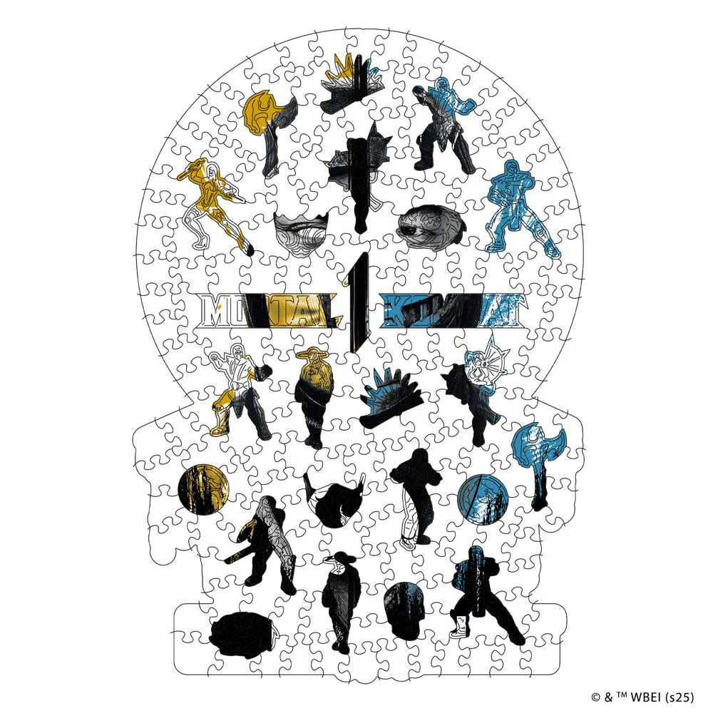 Fire & Ice Battle - Wooden Jigsaw Puzzle - Image 2