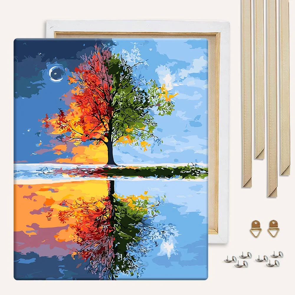 Four Seasons - Paint By Numbers Kit - Image 3