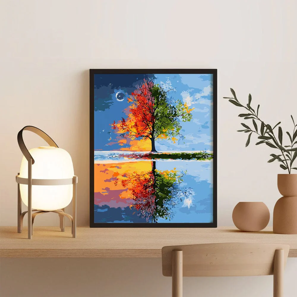 Four Seasons - Paint By Numbers Kit - Image 5