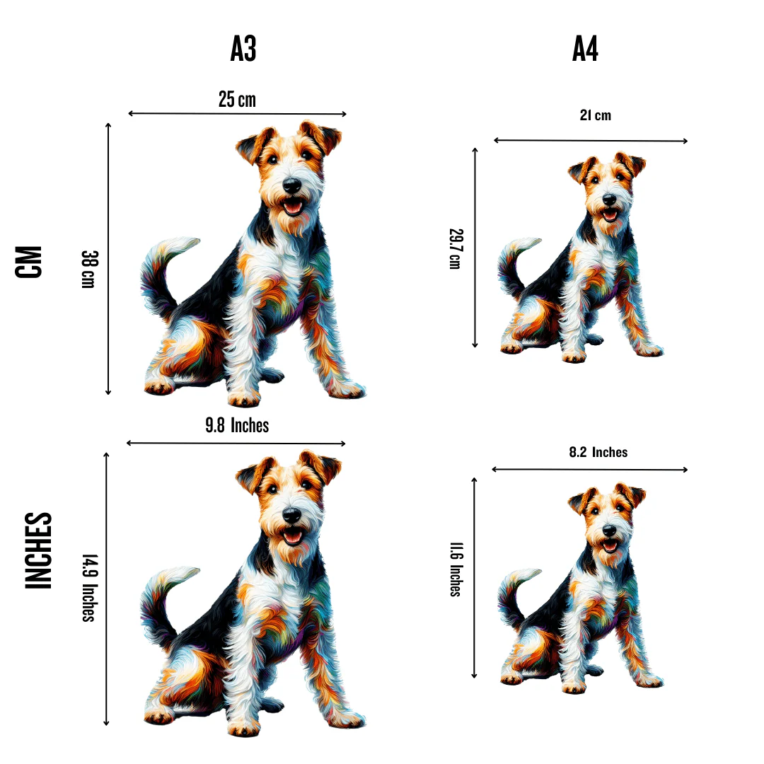 Fox Terrier Dog - Jigsaw Puzzle - Image 2