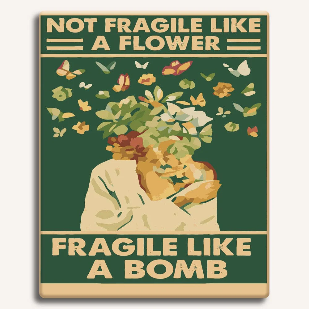 Fragile Like A Bomb - Paint By Numbers Kit